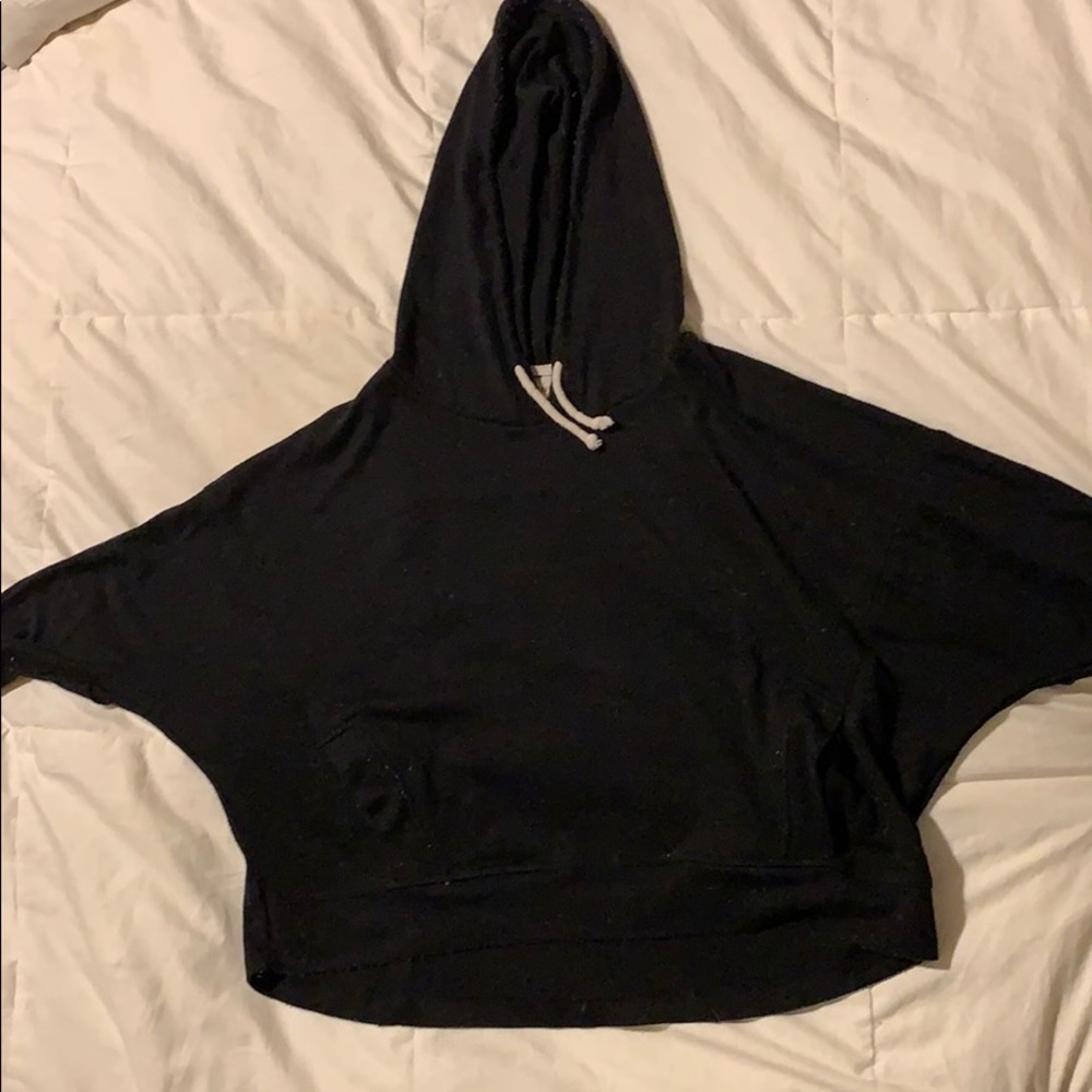 cropped hoodie
